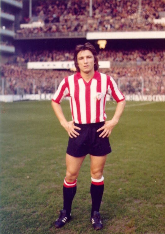 Fernando Tirapu, cuando era jugador rojiblanco. (ATHLETIC)