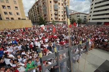 El txupinazo de las fiestas de Burlata será lanzado por la Banda de música cultural de la localidad. (AYUNTAMIENTO DE BURLATA)