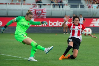 Erika causará baja ante el Atlético. (Monika DEL VALLE / FOKU)