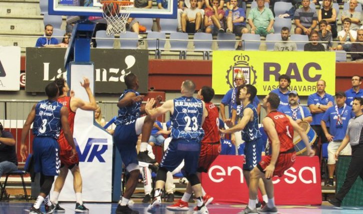 El GBC ha arrancado la temporada con derrota. (@gipuzkoabasket)