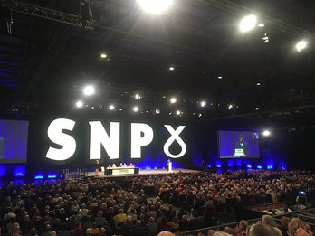 Hoy ha arrancado la conferencia anual del partido en Glasgow. (@theSNP)