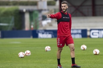 Torres ha señalado que «estoy convencido de que vamos a coger una buena dinámica». (OSASUNA)