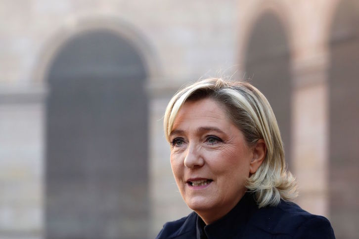 Marine Le Pen, líder del Frente Nacional. (Christophe ENA/AFP)