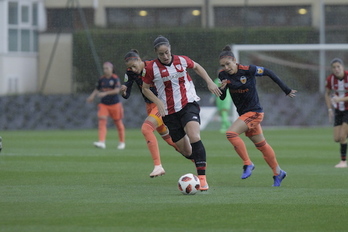 Las leonas han llegado a saborear la victoria. (Aritz LOIOLA/FOKU))