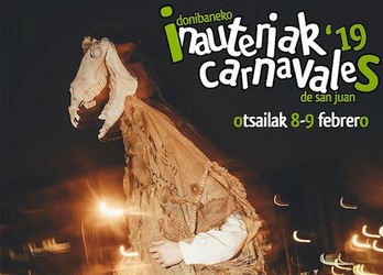 Cartel del Carnaval de Donibane.