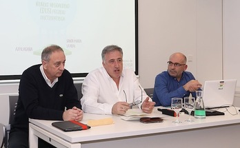 Presentación de los proyectos para Arrosadia, Azpilagaña y Santa María la Real. (AYUNTAMIENTO DE IRUÑEA)