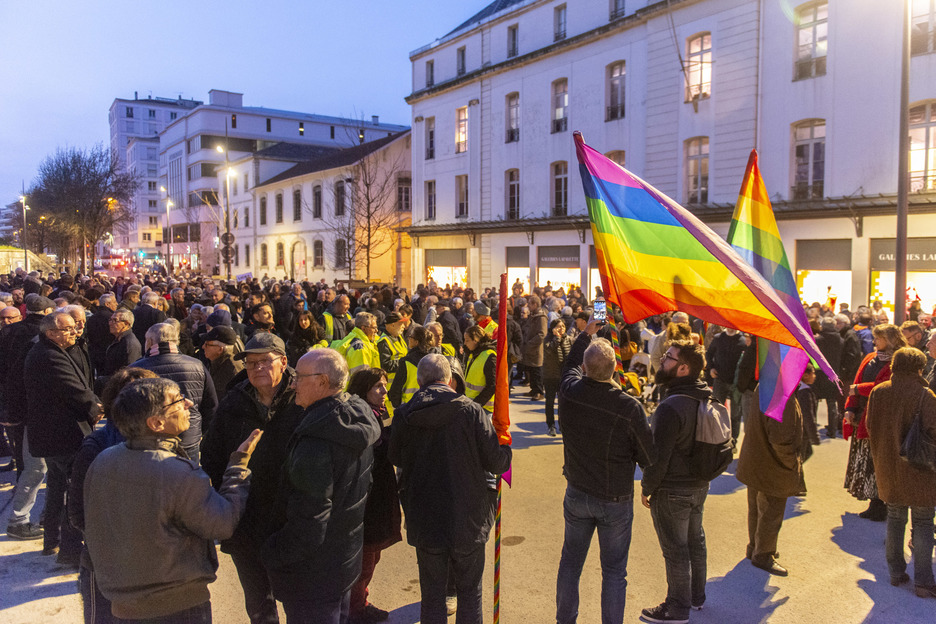 Les Gilets jaunes, l'association les Bascos, et de nombreux mouvements politiques avaient appelé à se mobiliser. ©GuillaumeFauveau