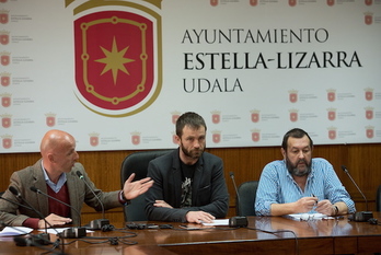 Imagen de la rueda de prensa de presentación de la prueba. (Iñigo URIZ/FOKU)