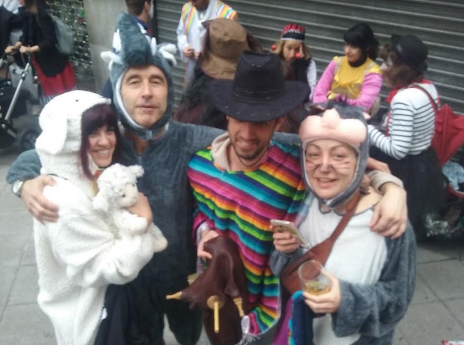 Santutxuko Inauteriak. (Asier Gonzalez). Santutxuko Inauteriak. (Asier Gonzalez).