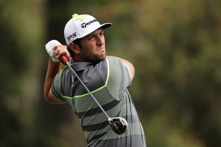 Jon Rahm puede ganar hoy su séptimo título profesional (Richard HEATHCOTE/AFP)