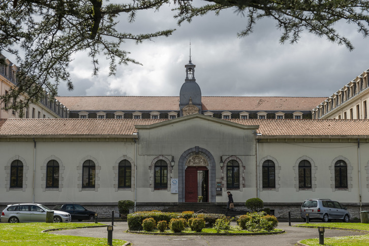 Los alumnos de los cursos se alojaban en la casa diocesana de Baiona. (Guillaume FAUVEAU)