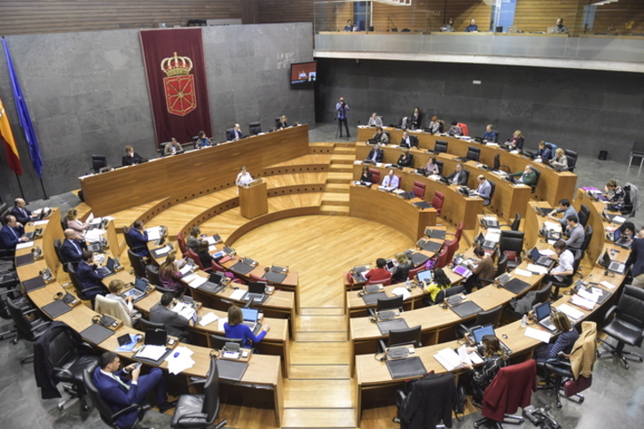 Imagen del último pleno de la legislatura. (Idoia ZABALETA/FOKU)