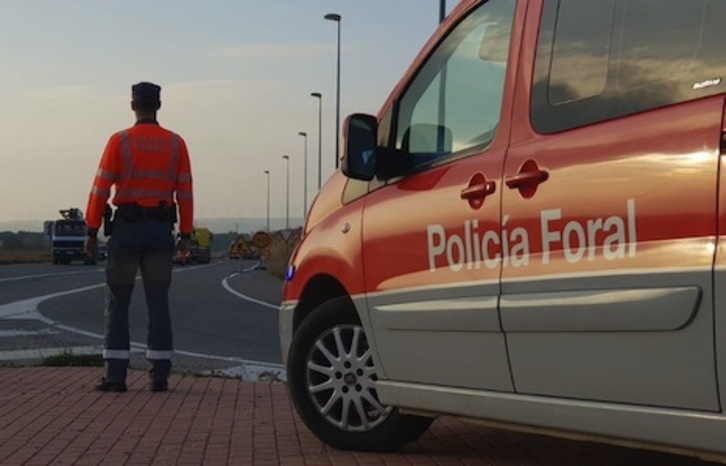 La campaña busca reducir el número de siniestros en carretera vinculados al consumo de alcohol y drogas. (POLICÍA FORAL)