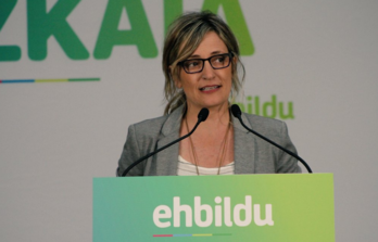 Bea Ilardia, candidata de EH Bildu a la Diputación de Bizkaia. (@EHBilduBizkaia)