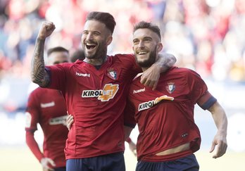 Los rojillos, a un paso de ascender a primera. (@CAOsasuna)