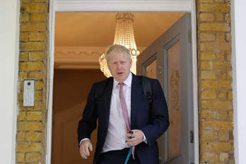 El exministro británico y candidato a liderar a los conservadores Boris Johnson. (Tolga AKMEN/AFP)