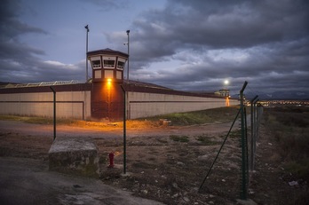 Cárcel de Logroño, donde está desde setiembre del pasado año Marta Igarriz. (Jon URBE | FOKU)