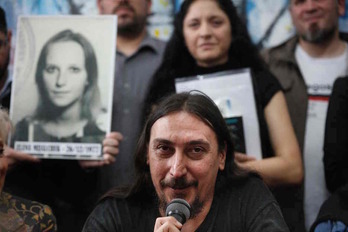 Javier Matías Mijalchuk Darroux es el nito 130 identificado por Abuelas de la Plaza de Mayo. (EMILIANO LASALVIA / AFP)