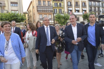 Eskuina itzuli da Iruñera; Enrique Maya (Navarra Suma) da alkate berria. (Idoia ZABALETA/FOKU)