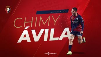 Chimy Ávila, nuevo fichaje de Osasuna. 