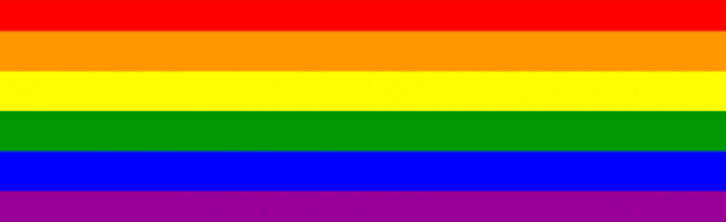 Bandera arcoirís.
