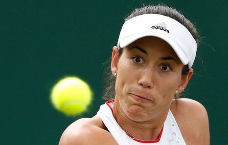 Garbiñe Muguruza Se Estrella En Wimbledon Nada Más Pisar La