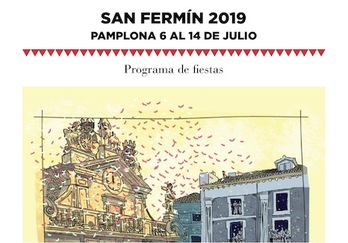 En la página 2 del programa oficial de sanfermines aparece un código QR destinado a las personas sordas.