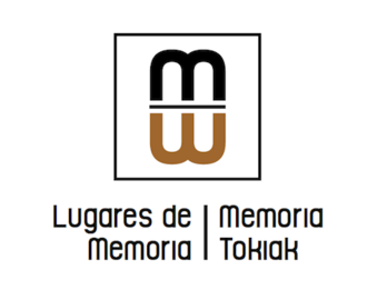 Logotipo de Lugares de la Memoria Histórica de Nafarroa.