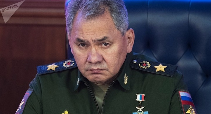 El ministro de Defensa ruso, Sergei Shoigú, ha hecho el anuncio.