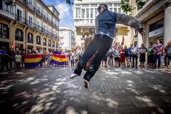 Es el tercer año que estas formaciones organizan actos conjuntos el 18 de julio. (Jaizki FONTANEDA/FOKU)