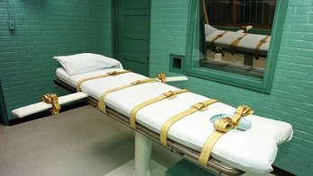 La «cámara de la muerte» en el Departamento de Justicia Criminal de Texas, en Huntsville, en una fotografía de 2000. (AFP) 2000 
