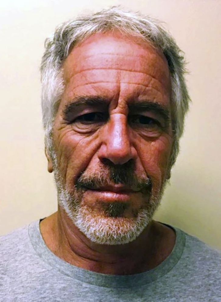 Imagen de Epstein tomada el 11 de julio de 2019. (HO/AFP)