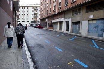 Imagen de archivo del barrio de Arrosadia. (Iñigo URIZ/FOKU)