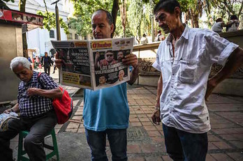 La operación ha tenido lugar un día después del anuncio de Iván Márquez. (Joaquín SARMIENTO/FOKU)