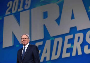 Wayne LaPierre, vicepresidente de la Asociación Nacional del Rifle (NRA). (Saul LOEB/AFP)