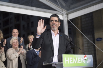 Eneko Goia, alcalde de Donostia. (Gorka RUBIO/FOKU)