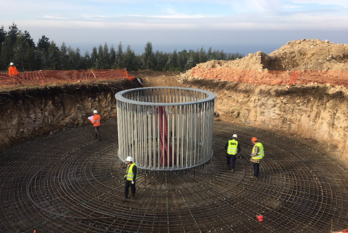 Un proyecto de construcción de otro parque eólico construido por GES en el Estado español.