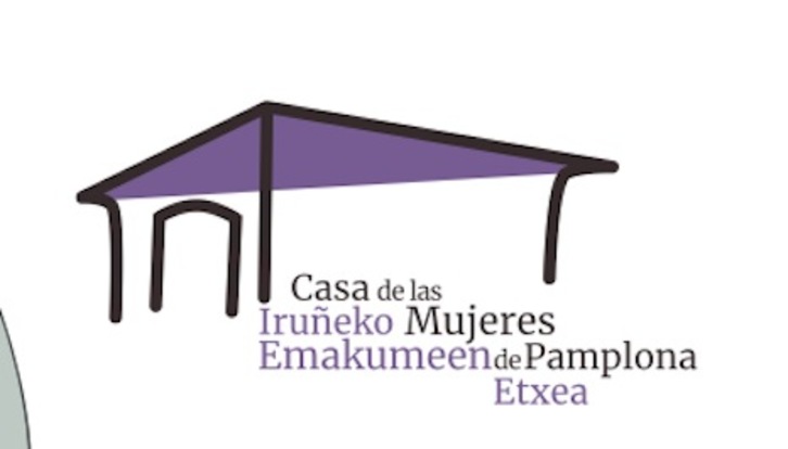 Logotipo de la Casa de las Mujeres de Iruñea.