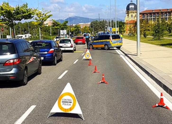 La Policía Municipal ha atendido en las últimas horas dieciséis accidentes de tráfico. (POLICÍA MUNICIPAL DE IRUÑEA)