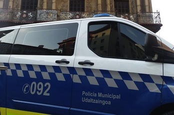 La Policía Municipal ha detenido a cuatro personas acusadas de violencia machista. (POLICÍA MUNICIPAL DE IRUÑEA)