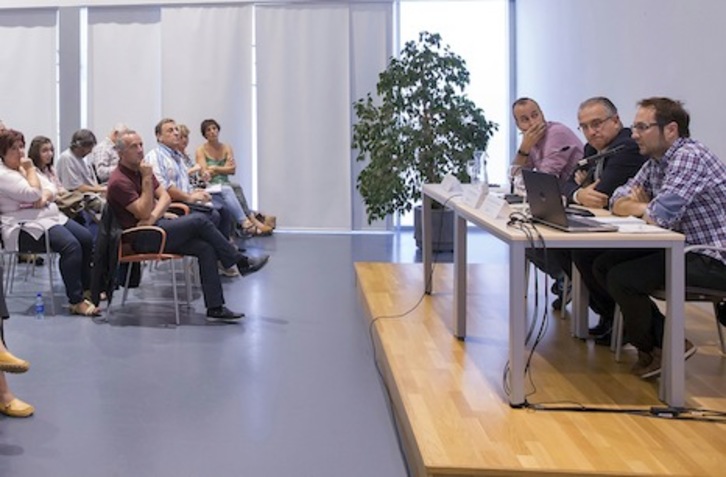 Presentación del proyecto de corredor sostenible en María Auxiliadora de la Txantrea. (AYUNTAMIENTO DE IRUÑEA)