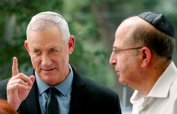 Benny Gantz, ganador a falta de decantarse la forma de gobierno. (Gil COHEN-MAGEN | AFP)