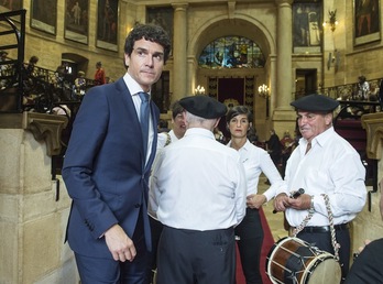 Unai Rementeria, diputado general de Bizkaia. (Luis JAUREGIALTZO | FOKU)