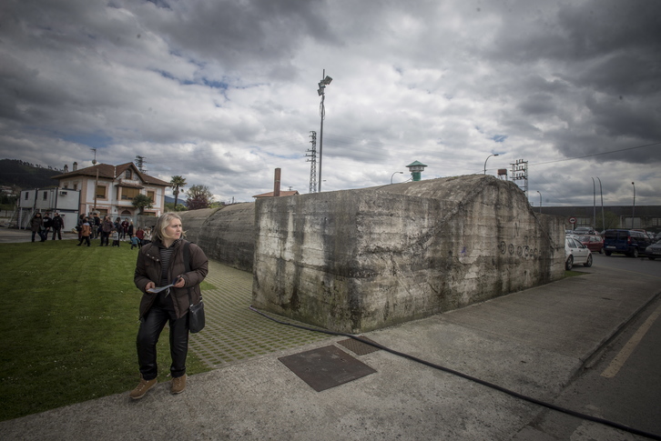 La exposición se inaugurará en el refugio antiaeréo de Gernika (Jaizki FONTANEDA I FOKU)