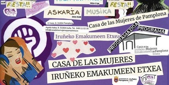 La Casa de las Mujeres de Iruñea inica su andadura.