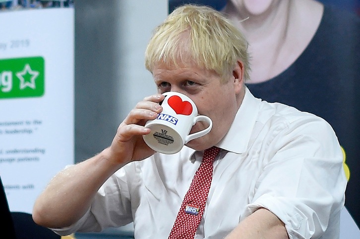 El primer ministro, Boris Johnson, insiste en que habrá Brexit el 31 de octubre. (Peter SUMMERS / AFP