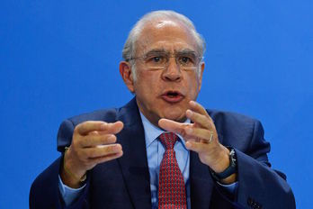 Angel Gurría, secretario general de la OCDE. (John MACDOUGALL/AFP) 