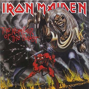 Portada del disco «The number of the beast» de Iron Maiden. (NAIZ)
