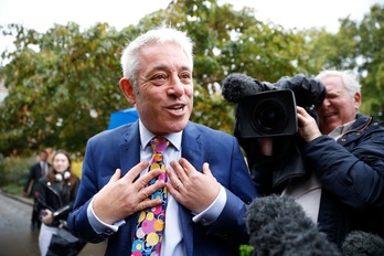 John Bercow, el conocido presidente de los Comunes. (Tolga ALKMEN | AFP)