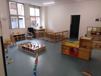 Imagen del nuevo espacio de la escuela infantil de Uharte. (AYUNTAMIENTO DE UHARTE)